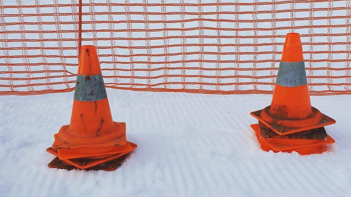 Der Skilift in Baldramsdorf ist gesperrt