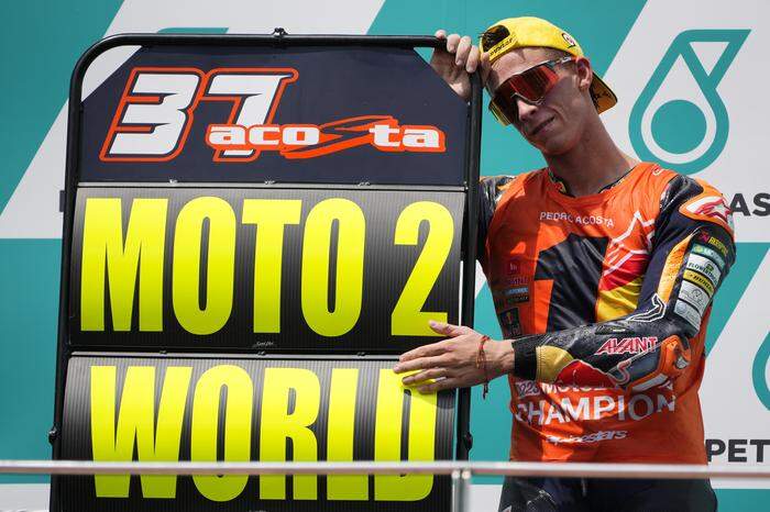 Pedro Acosta ist der jüngste Weltmeister der Moto2-Klasse der Geschichte