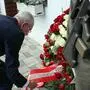 Alexander Van der Bellen legte einen Kranz nieder