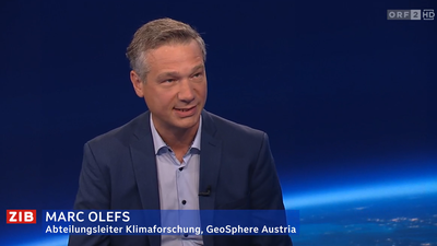 Der Leiter der Abteilung für Klimaforschung bei der GeoSphere Austria, Marc Olefs