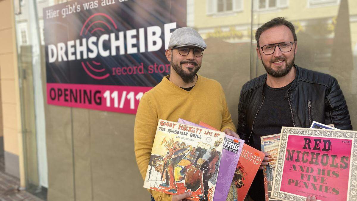 Miguel Fernandez de Retana und Werner Fiedler erfüllen sich den Traum ihres eigenen Plattenladens