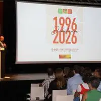 Geschäftsführer Karl Puchas blickte auf die vergangenen 30 Jahre der Lokalen Energieagentur zurück