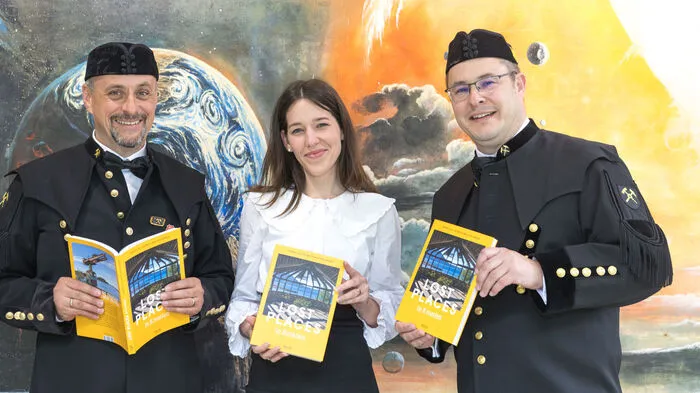 Weichselbraun, Paula Baltic von der kroatischen Zentrale für Tourismus, Lux (von links)