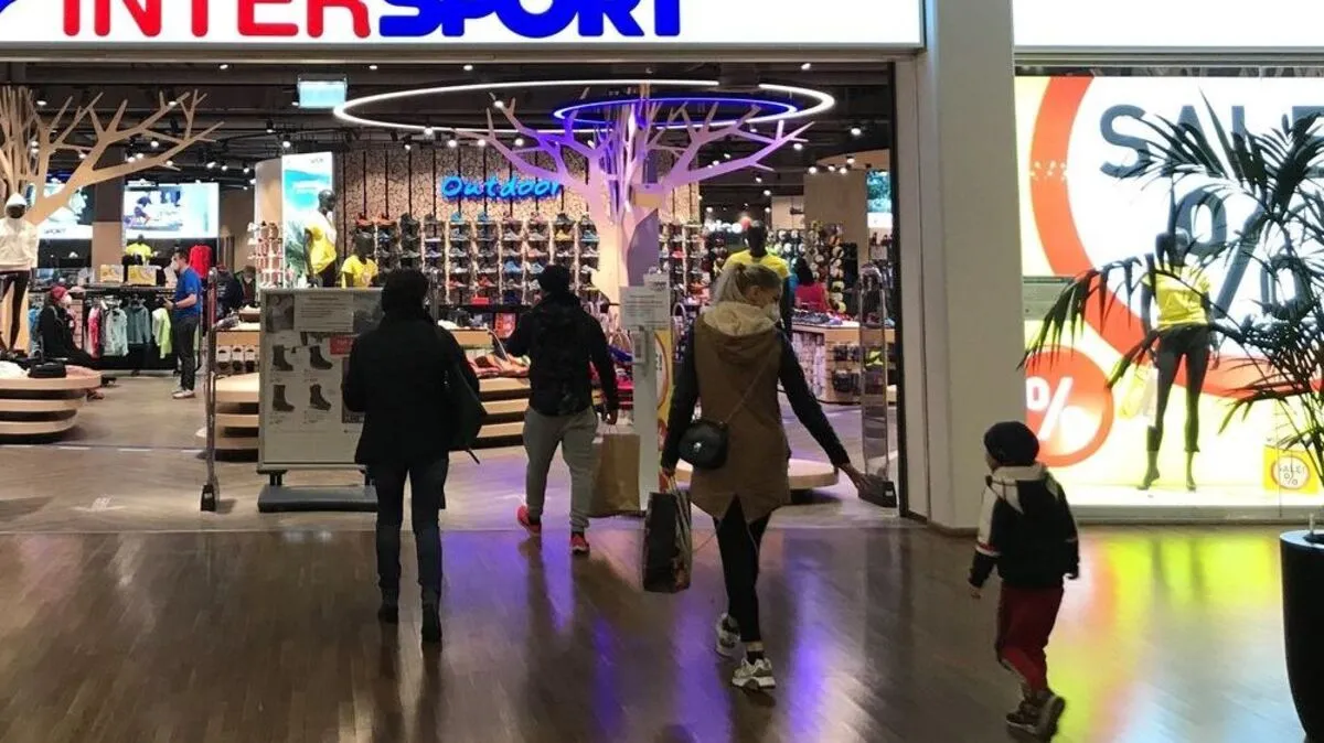 Intersport Graz Nord - heute gut besucht