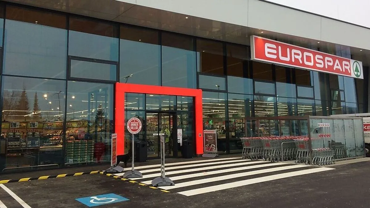 Der neue Eurospar ist 1200 Quadratmeter groß