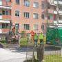 Alte Stromleitungen werden im Zentralraum von Frantschach erneuert