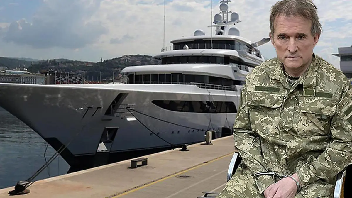 Viktor Medwedtschuk wurde festgenommen, seine Jacht Royal Romance wurde bereits beschlagnahmt