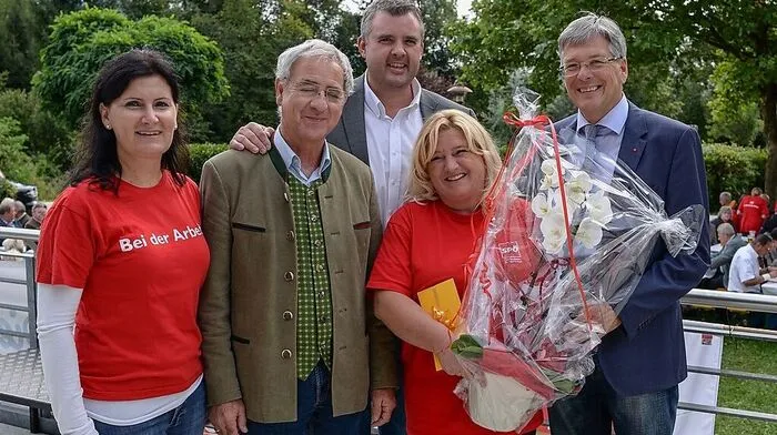Maria Knauder, Hans-Peter Schlagholz, Hannes Primus, Sylvia Weissegger-Schilcher und Peter Kaiser	