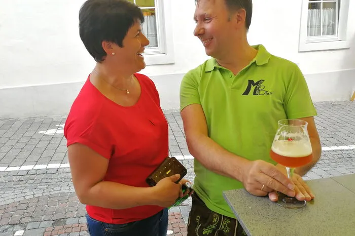 Auch Helga Bacher und Johann Tockner gasselten durch Murau