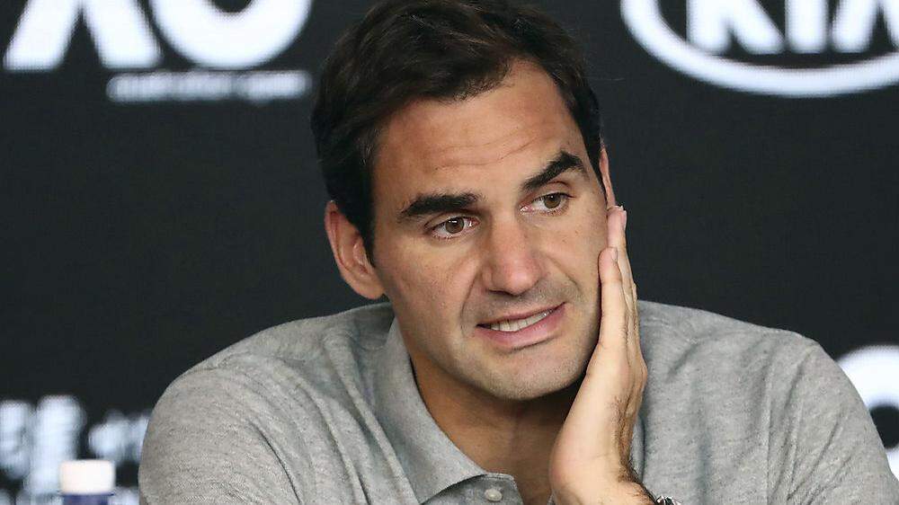 Roger Federer macht sein Knie weiter zu schaffen