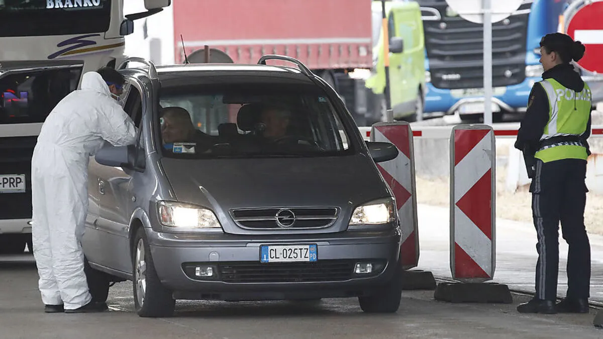 Kontrollen zu Italien im Frühjahr