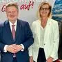 Wiens Bürgermeister und Städtebundpräsident Michael Ludwig, Susanne Kaltenegger, Stadtchefin von Bruck an der Mur und Leobens Bürgermeister und steirischer Städtebundchef Kurt Wallner, 