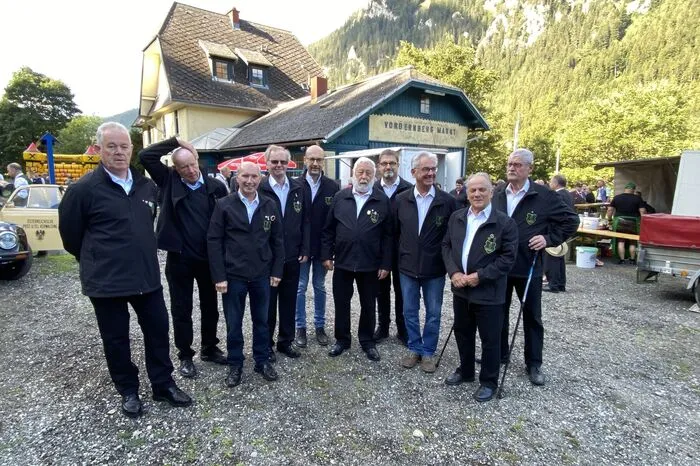 Die Bergleute der Knappschaft Vordernberg