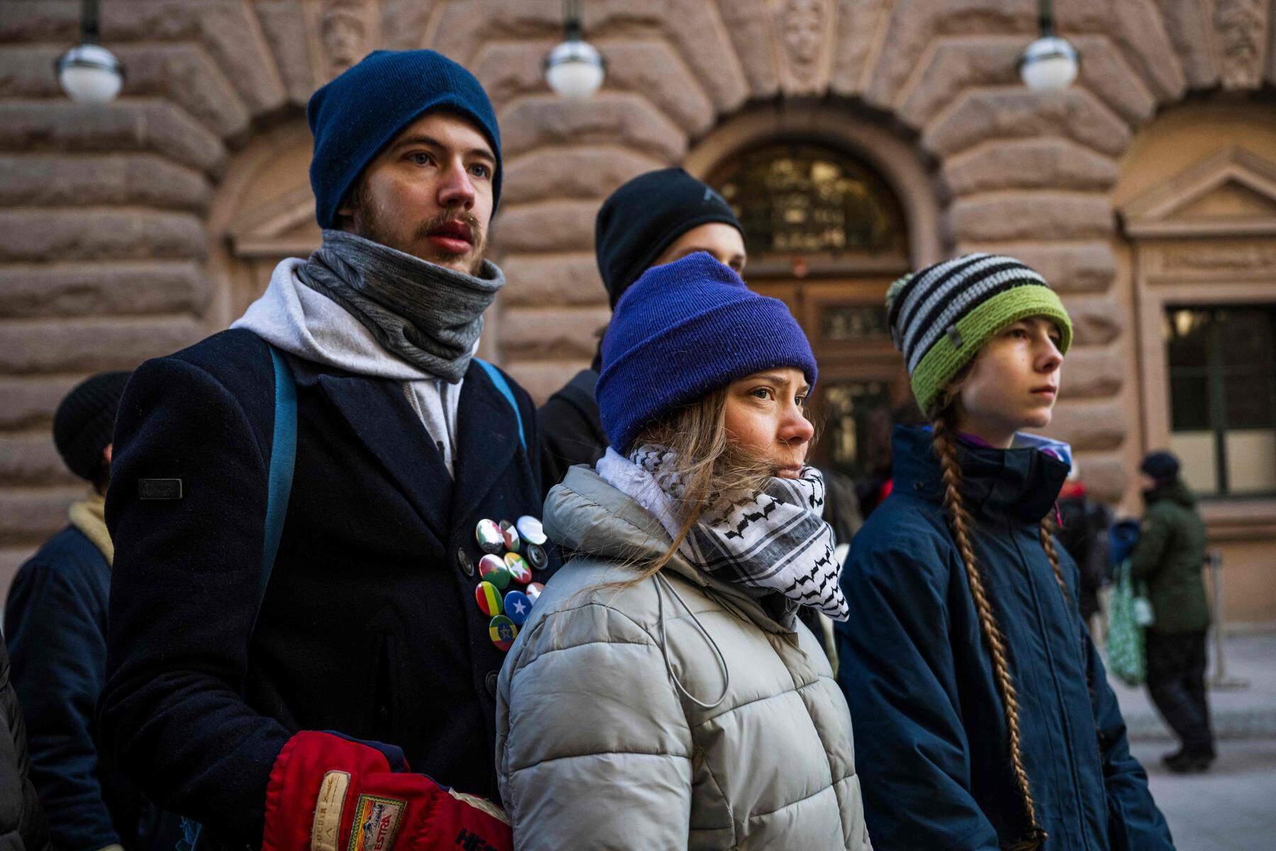 Klimawandel: Greta Thunberg mit Protestaktion vor dem schwedischen Parlament