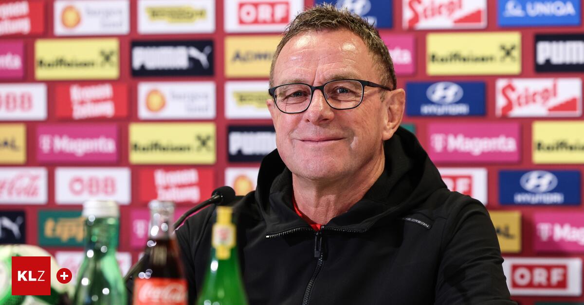 Schicker-Nachfolger: ÖFB-Teamchef Ralf Rangnick ist „Sport-Manager des ...