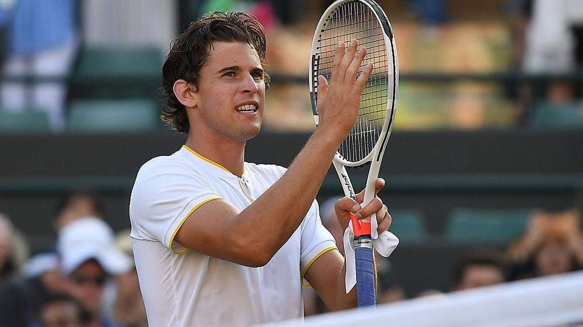 Dominic Thiem trifft auf Gilles Simon