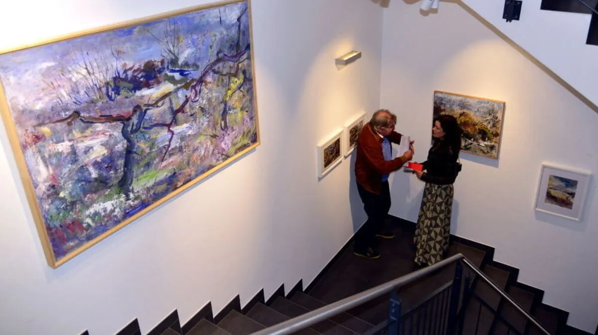 Blick auf die Ausstellung