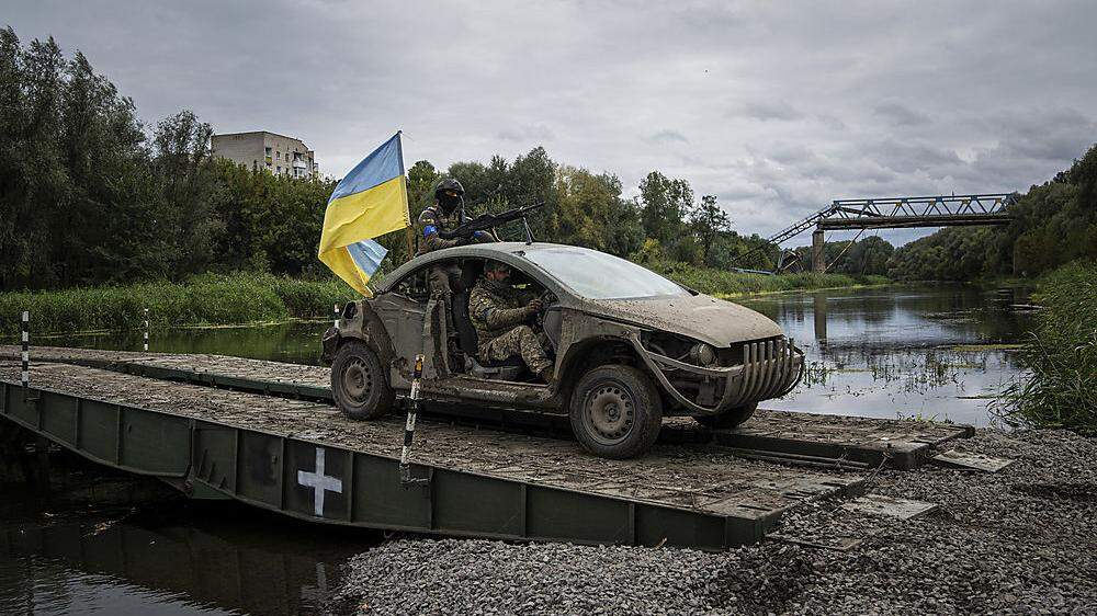 Wieder konnten ukrainische Truppen Gebiete zurückerobern 