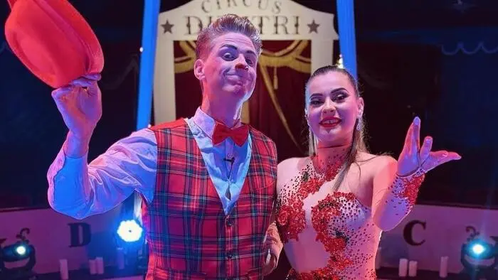 Leon Würschl (l.) und Tessa Zavatta (r.) sind Teil des vierköpfigen Ensembles