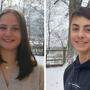 Josef Uebelleitner (14) aus Fladnitz und die Aflenzerin Anja Erndl (18) sind Schüler an der Fachschule Hafendorf	
