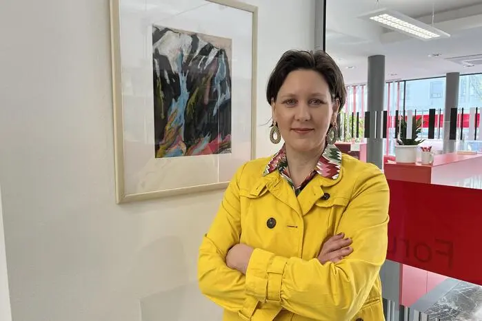 Diesmal präsentierte Künstlerin Andrea Karl-Pußwald aus Mogersdorf ihre Werke