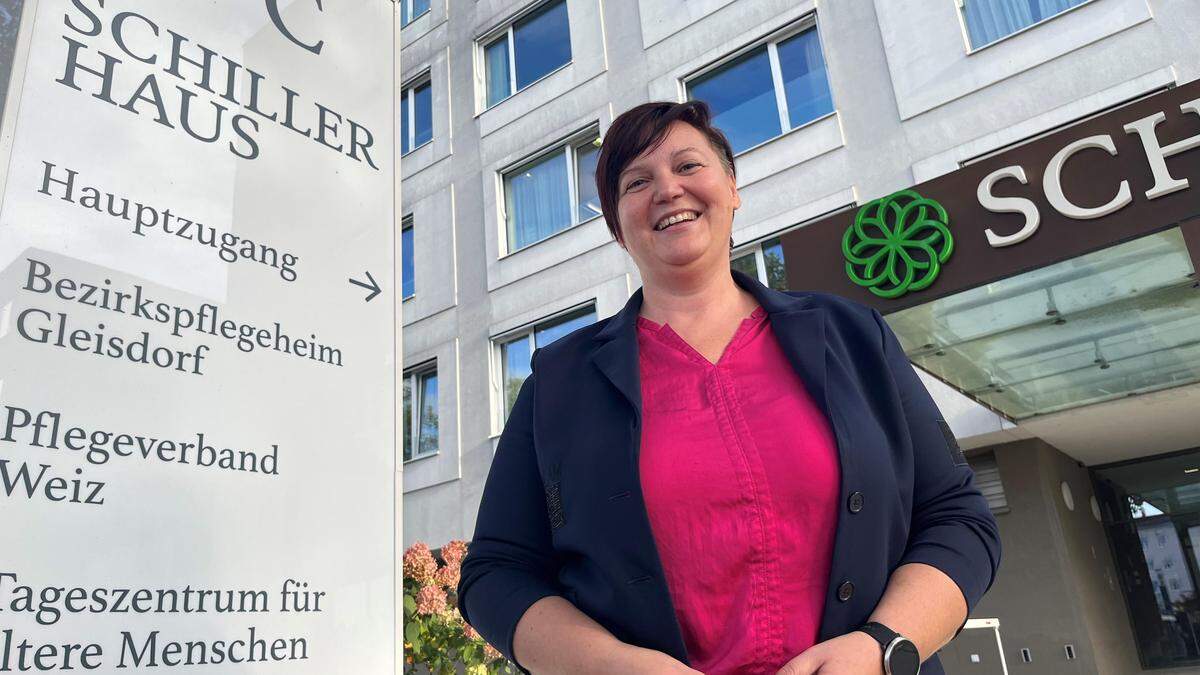 Ulrike Eisel aus Passail führt als Obfrau die Agenden des neuen Pflegeverbandes im Bezirk Weiz