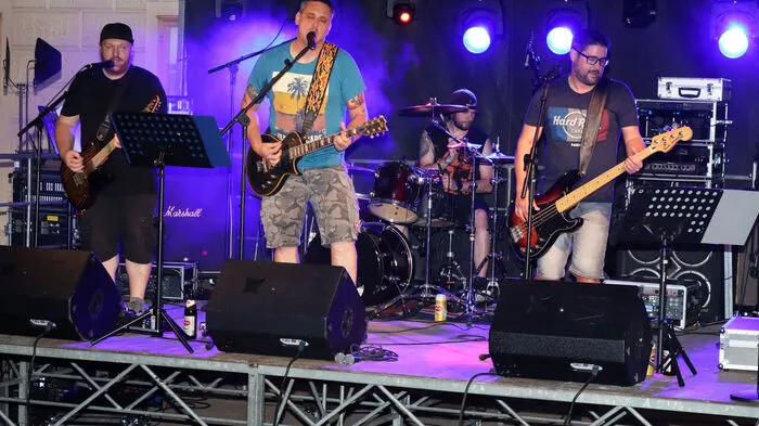 „The Soulgasstation“ (Rock/Punk) mit Andreas Rauter, Matthias Maier, Rene Suppik und Patrik Simonitti.