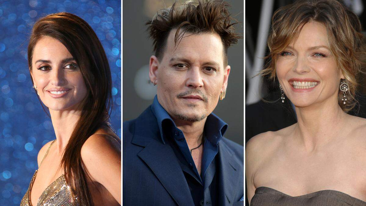 Auf Krimi-Reise: Penélope Cruz, Johnny Depp und Michelle Pfeiffer.