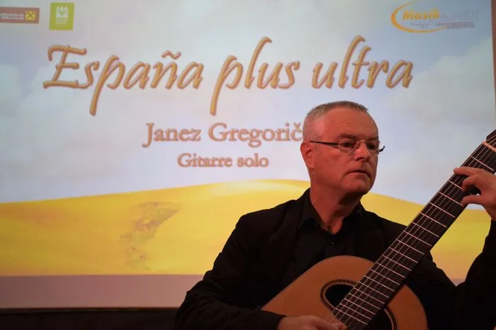 Gregorič stellte auch seine neue CD mit Musik aus Spanien vor.
