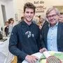 Dominic Thiem und ORF-Chef Alexander Wrabetz