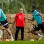 MARBELLA,SPAIN,22.MAR.24 - SOCCER - OEFB international friendly match, Slovakia vs Austria, preview, training Team AUT. Image shows head coach Ralf Rangnick (AUT).
Photo: GEPA pictures/ Johannes Friedl