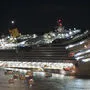 Das havarierte Kreuzfahrtschiff "Costa Concordia"