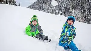 In manchen Regionen geht sich heute vielleicht schon eine Schneeballschlacht aus. 
