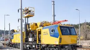 Die Arbeiten zur Elektrifizierung des Streckennetzes laufen auf Hochtouren