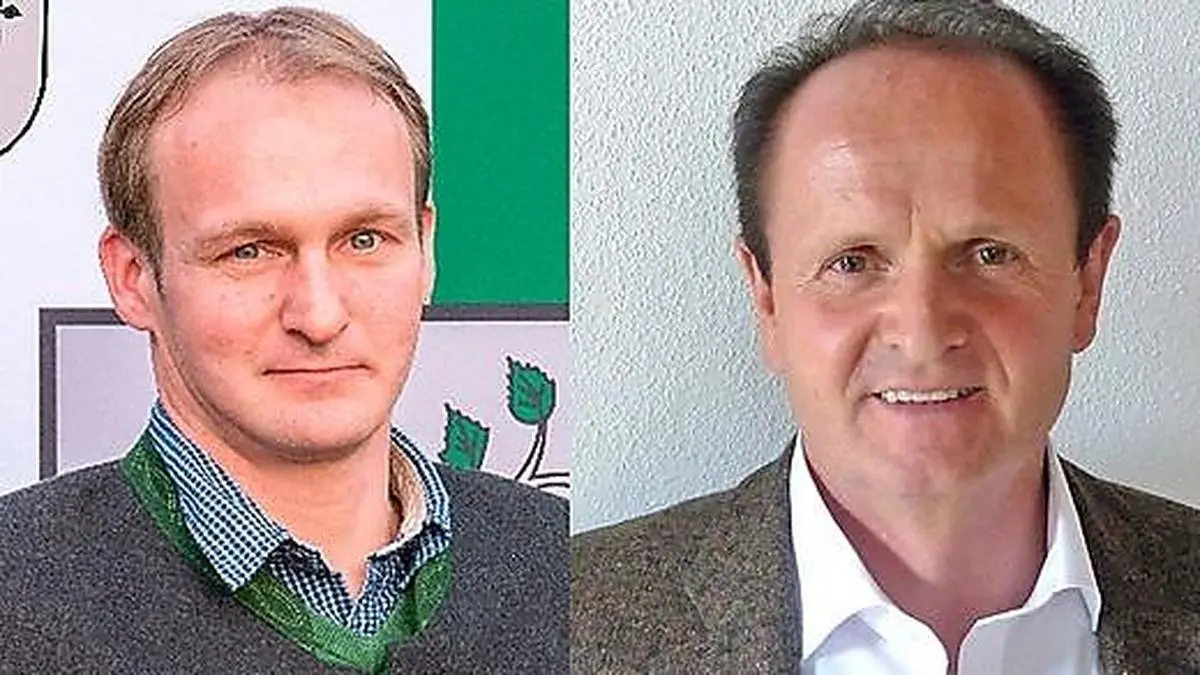 Beide wollen 2020 Bürgermeister werden: Oliver Felber und Franz Filzmoser