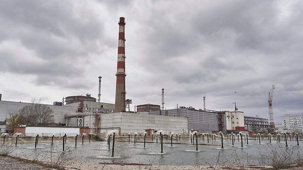 Das Atomkraftwerk Saporischschja | Das Atomkraftwerk Saporischschja wird von Russland besetzt