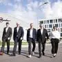 Dritte und vierte Generation der Unternehmerfamilie Marcher: Georg, Gernot, Norbert, Herfried, Anna-Maria Marcher 