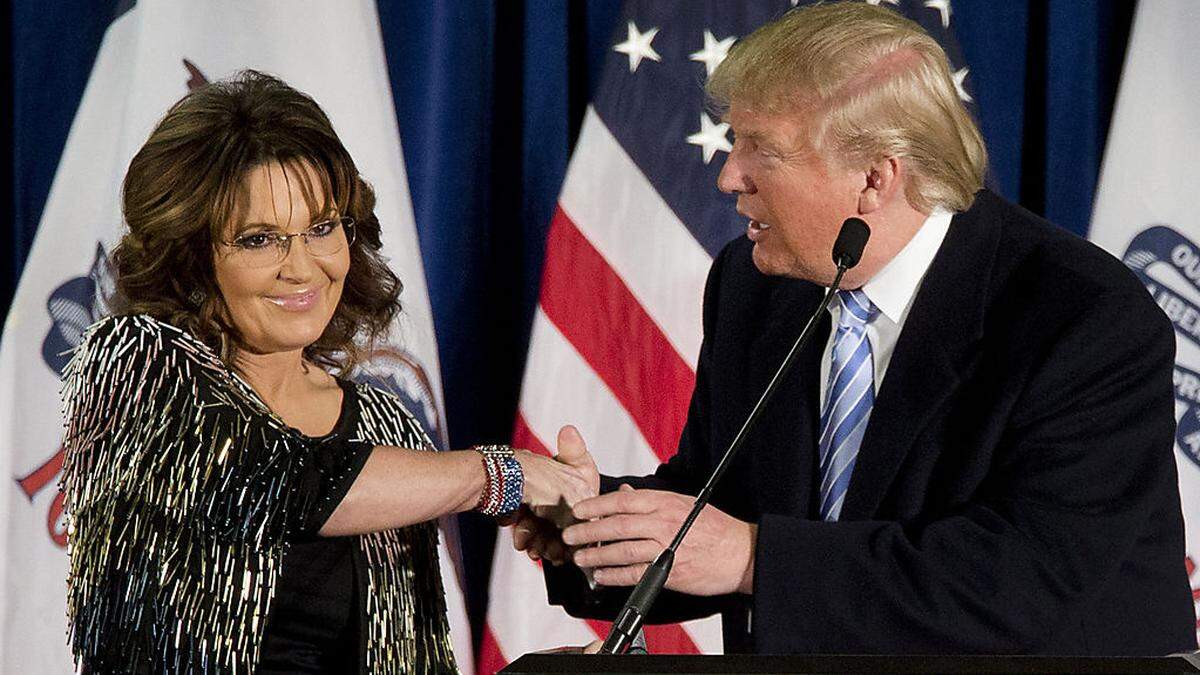 Donald Trump, Sarah Palin