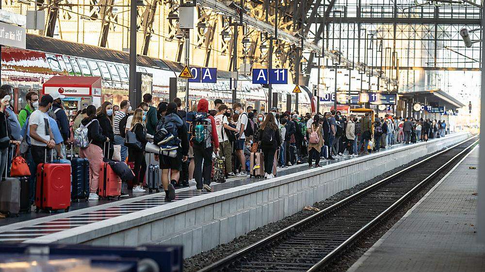 Lokführer-Streik im Personenverkehr in der Vorwoche