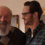 Der hartnäckige Regisseur Karl-Martin Pold bei seinem Treffen mit Bud Spencer 