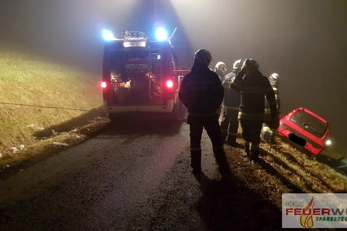 Die Fahrzeuglenkerin blieb bis auf einen Schock unverletzt.