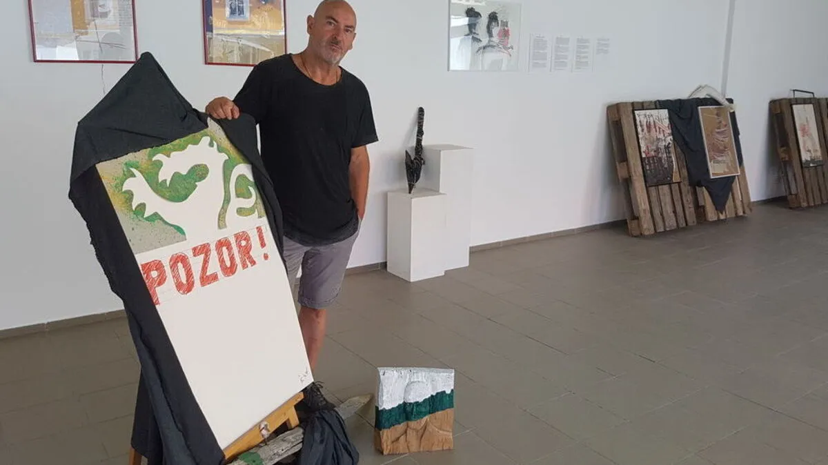 Die Ausstellung wird am Dienstag eröffnen