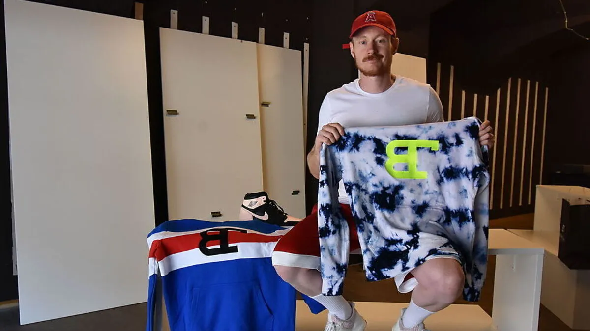 Gross mit seiner eigenen Kollektion