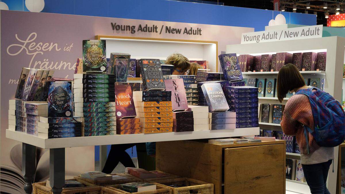 Der „New Adult“-Bereich auf der Frankfurter Buchmesse