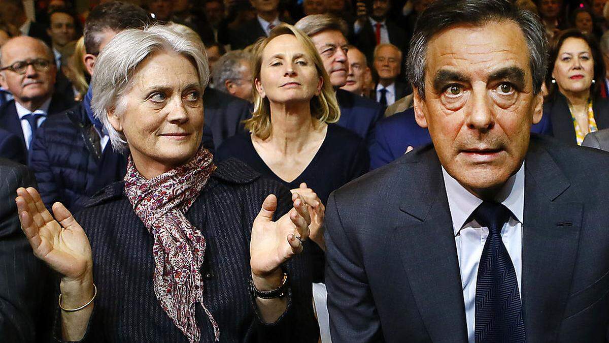 Francois Fillon und seine Frau Penelope 