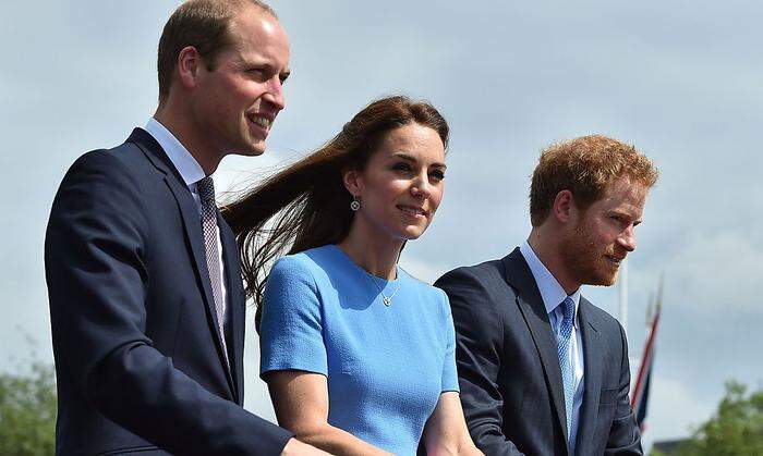 William, Kate und Harry