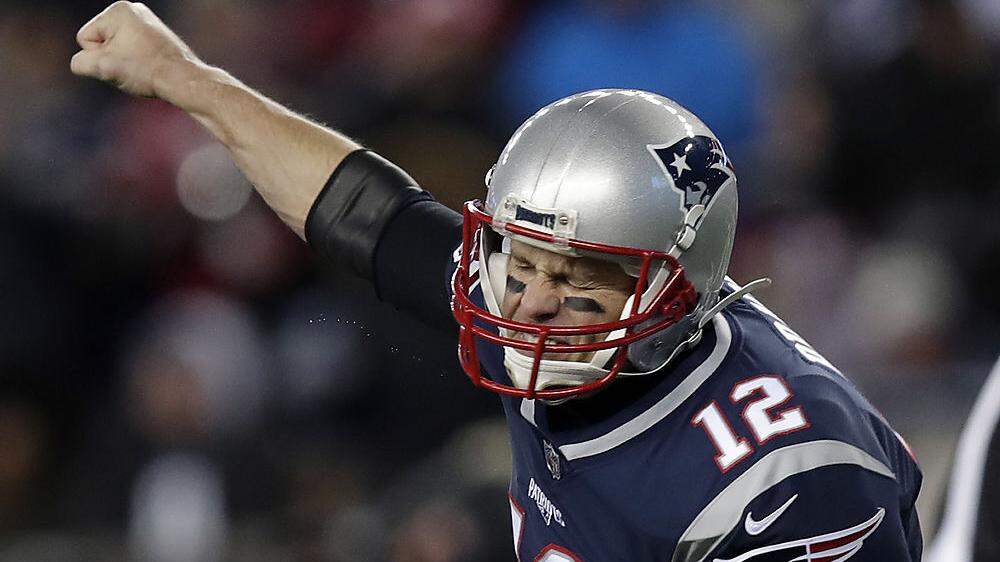 Tom Brady führte seine New England Patriots ins Conference-Finale
