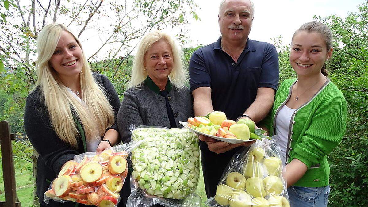 Teresa, Rosa, Manfred und Iris Wilfinger haben sich eine neue Vermarktungsschiene ausgedacht