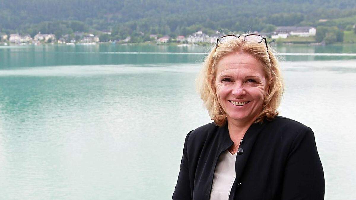 Michaela Reitterer, seit 2013 Präsidentin der ÖHV (hier am Wörthersee)