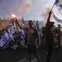 Demonstranten blockierten auch einen Highway nach Jerusalem